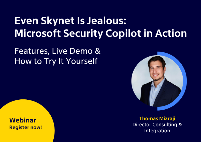 Webinaire Microsoft Security Copilot